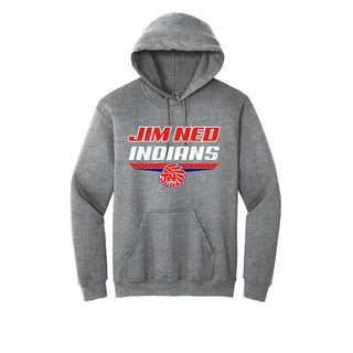 Jim Ned Indians - Double Stripe Hoodie