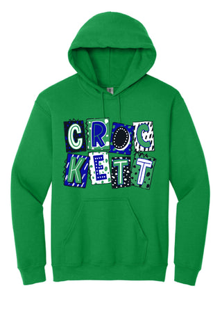 Crockett Crocodiles - Scrapbook Box Hoodie