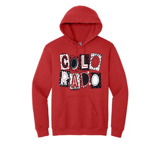 Colorado City Wolves - Scrapbook Box Hoodie