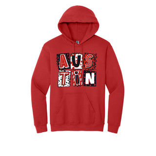 Austin Raiders - Scrapbook Box Hoodie