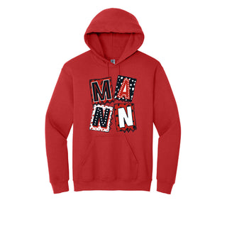 Mann Falcons - Scrapbook Box Hoodie