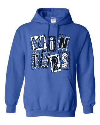 Winters Blizzards - Scrapbook Box Hoodie