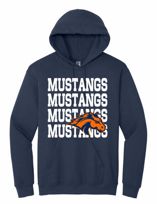 Martinez Mustangs - Repeat Hoodie