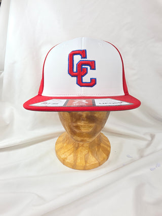 Cooper Cougar - White/Red Fitted Cap