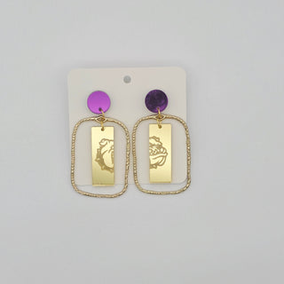 Wylie Bulldogs - Bulldog Pride Earrings