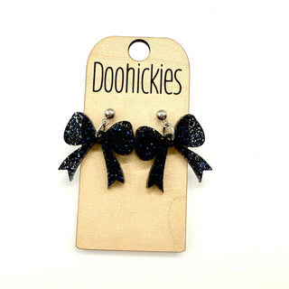 Bow Dangle Acrylic Earrings