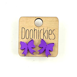 Bow Acrylic Studs - Lil Cattilac