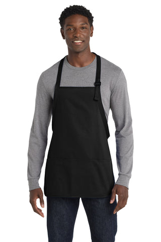Port Authority® Medium-Length Apron with Pouch Pockets.  A510