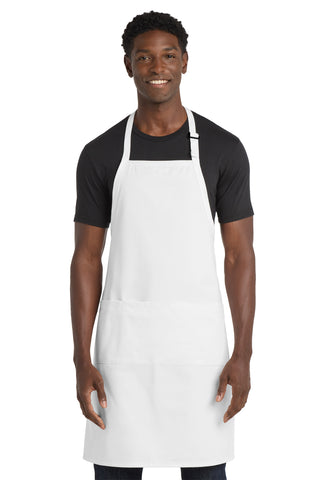Port Authority® Easy Care Extra Long Bib Apron with Stain Release. A700
