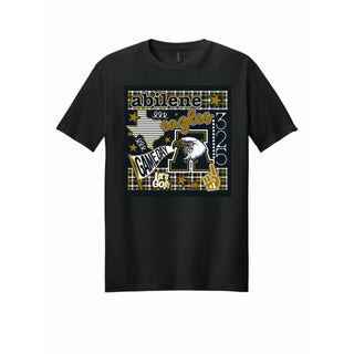 Abilene High Eagles - Game Day Checkered T-Shirt