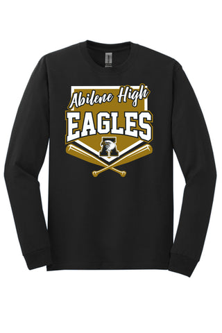 Abilene High Eagles - Baseball/Softball Long Sleeve T-Shirt