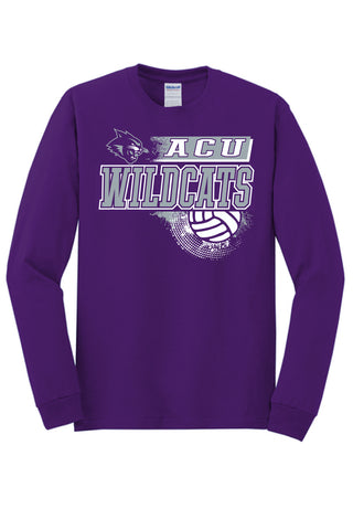 Abilene Christian University Wildcats - Volleyball Long Sleeve T-Shirt