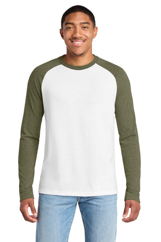 Allmade® Unisex Tri-Blend Long Sleeve Colorblock Raglan AL6009