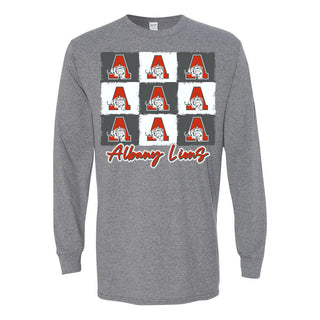 Albany Lions - 9 Boxes Long Sleeve T-Shirt