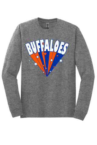Alcorta Buffaloes - Stars Long Sleeve T-Shirt