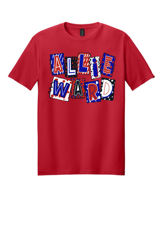 Allie Ward Wildcats - Scrapbook Box T-Shirt