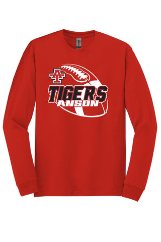 Anson Tigers - Football Long Sleeve T-Shirt