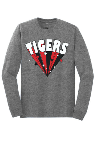 Anson Tigers - Stars Long Sleeve T-Shirt