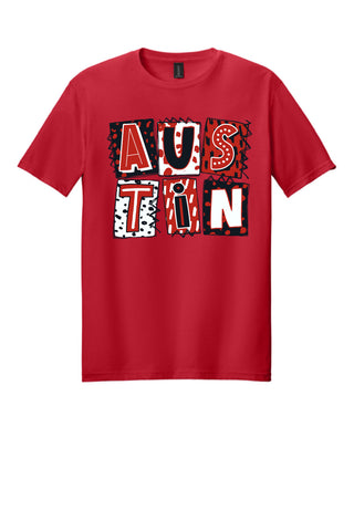 Austin Raiders - Scrapbook Box T-Shirt