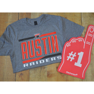 Austin Raiders - Split Stripe T-Shirt