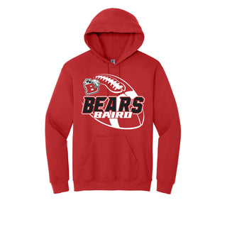 Baird Bears - Football Hoodie