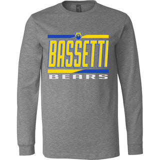 Bassetti Bears - Split Stripe Long Sleeve T-Shirt