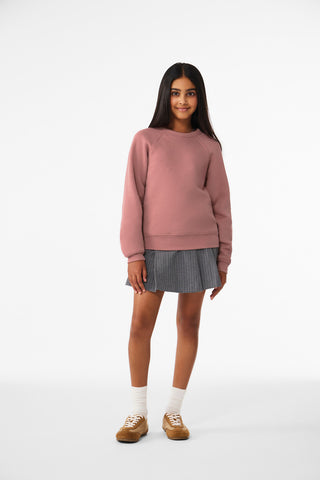 BELLA+CANVAS® Youth Sponge Fleece Raglan Sweatshirt BC3901Y