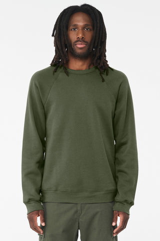 BELLA+CANVAS ® Unisex Sponge Fleece Raglan Sweatshirt. BC3901