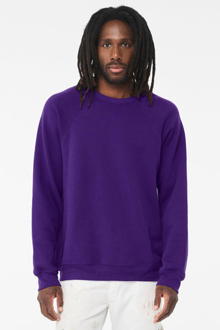 BELLA+CANVAS ® Unisex Sponge Fleece Raglan Sweatshirt. BC3901
