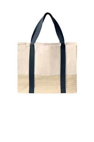 Port Authority® Straw Market Tote BG450