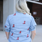 Bailey Boot Short-Sleeve Top