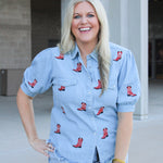 Bailey Boot Short-Sleeve Top