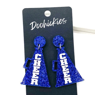 Cheer Megaphone Earrings