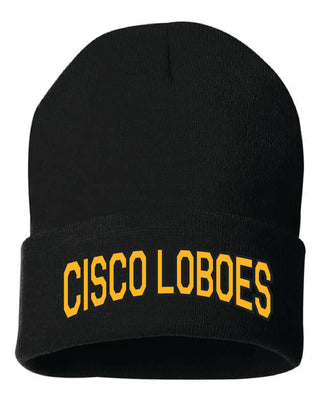 Cisco Loboes Booster Club - Black Beanie
