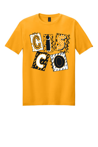 Cisco Loboes - Scrapbook Box T-Shirt