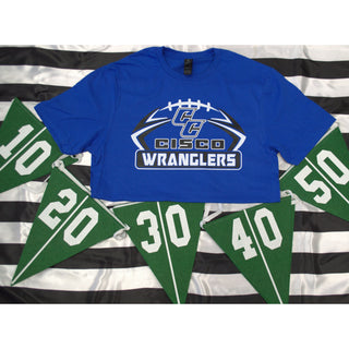 Cisco College Wranglers - Football T-Shirt
