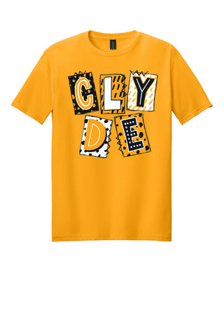 Clyde Bulldogs - Scrapbook Box T-Shirt
