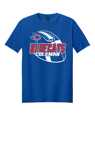 Coleman Bluecats - Football T-Shirt