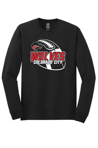 Colorado City Wolves - Football Long Sleeve T-Shirt