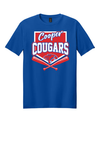 Cooper Cougars - Baseball/Softball T-Shirt