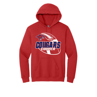 Cooper Cougars - Football Hoodie
