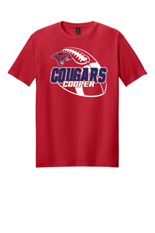 Cooper Cougars - Football T-Shirt