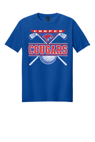 Cooper Cougars - Golf T-Shirt