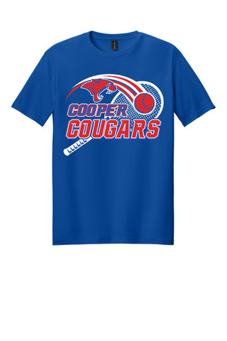 Cooper Cougars - Tennis T-Shirt