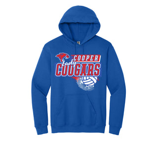 Cooper Cougars - Volleyball Hoodie