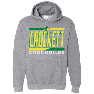 Crockett Crocodiles - Split Stripe Hoodie