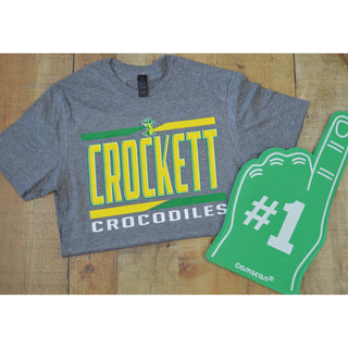 Crockett Crocodiles - Split Stripe T-Shirt