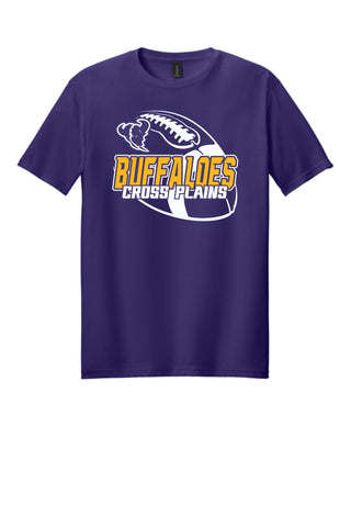 Cross Plains Buffaloes - Football T-Shirt