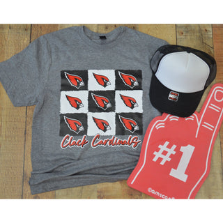 Clack Cardinals - 9 Boxes T-Shirt