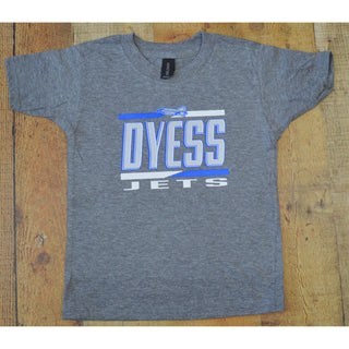 Dyess Jets - Toddler Split Stripe T-Shirt